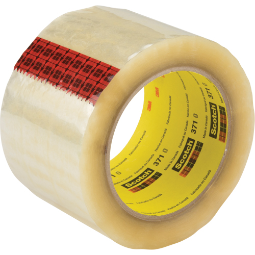 Ruban pour sceller les boîtes Scotch 371, Adh&eacute;sif Thermofusible, 1,9 mils, 36 mm (1-1/2") x 914 m (2998') Sécurité Médic
