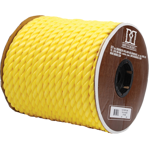 Ropes, Polypropylene, 1300' Sécurité Médic
