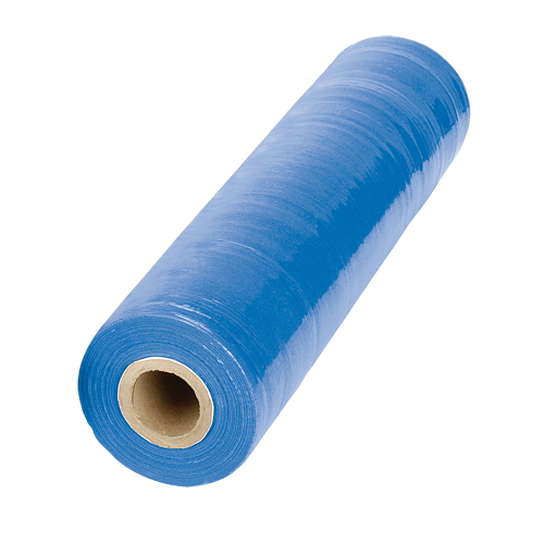 Stretch Wrap, 80 Gauge (20.3 micrometers), 18" x 1000', Blue Sécurité Médic
