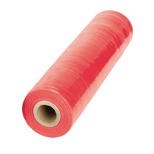 Stretch Wrap, 80 Gauge (20.3 micrometers), 18" x 1000', Red Sécurité Médic