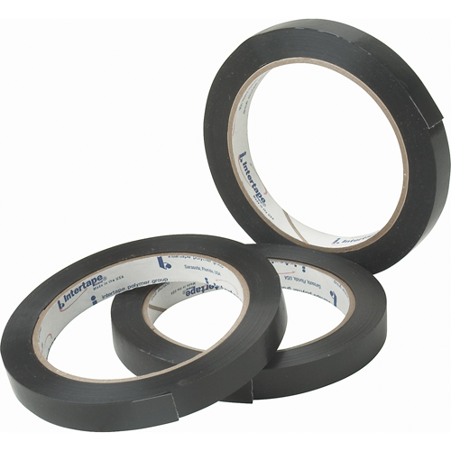 Ruban de cerclage polyvalent noir, &eacute;paisseur 2,7 mils, 18,288 mm (18/25") x 54,864 m (180')  Sécurité Médic