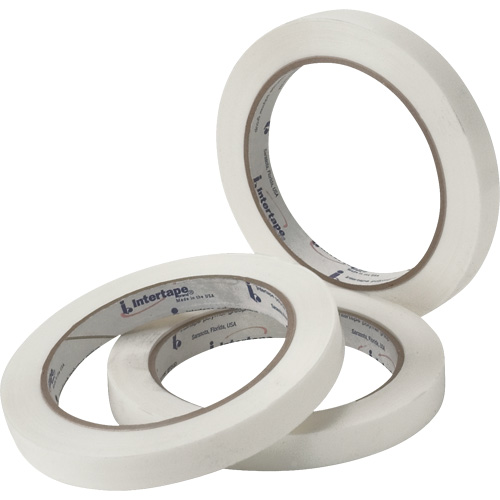 Ruban de cerclage polyvalent blanc, &eacute;paisseur 2,7 mils, 9,144 mm (0,36") x 54,864 m (180')  Sécurité Médic