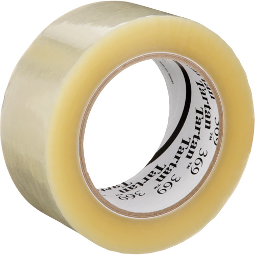 Ruban d'emballage Tartan 369, Adh&eacute;sif Acrylique, 1,6 mil, 48 mm (1-22/25") x 100 m (328') Sécurité Médic