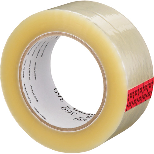 Ruban d'emballage Tartan 369, Adh&eacute;sif Acrylique, 1,6 mil, 48 mm (1-22/25") x 100 m (328') Sécurité Médic