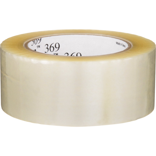 Ruban d'emballage Tartan 369, Adh&eacute;sif Acrylique, 1,6 mil, 48 mm (1-22/25") x 100 m (328') Sécurité Médic