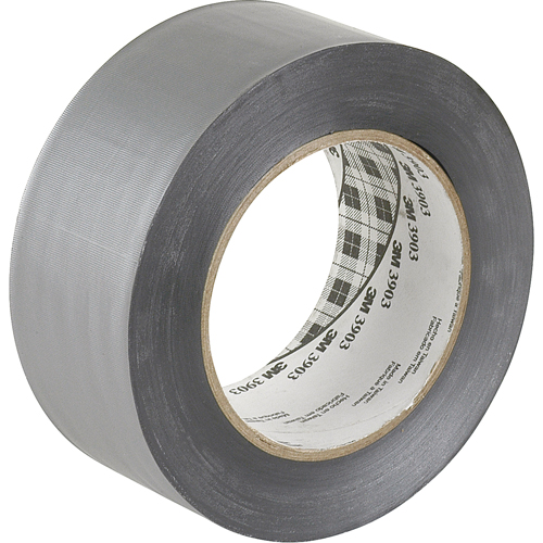 3903 Vinyl Duct Tape, 50 mm (2") W x 45.5 m (149.25') L, 6.3 mils, Grey Sécurité Médic