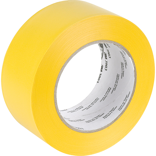 3903 Vinyl Duct Tape, 50 mm (2") W x 45.5 m (149.25') L, 6.3 mils, Yellow Sécurité Médic