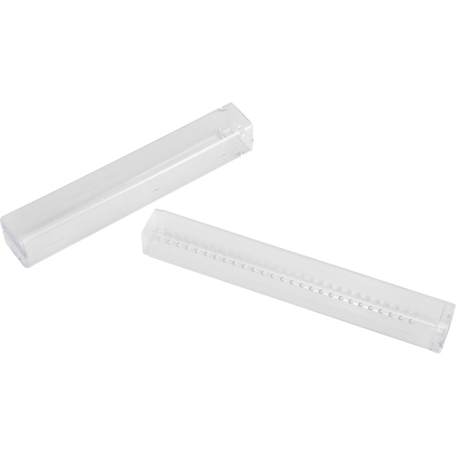 Quadropack PVC Packaging Tube, 1/2" Dia./7-7/8" W X 4-3/4" L Sécurité Médic