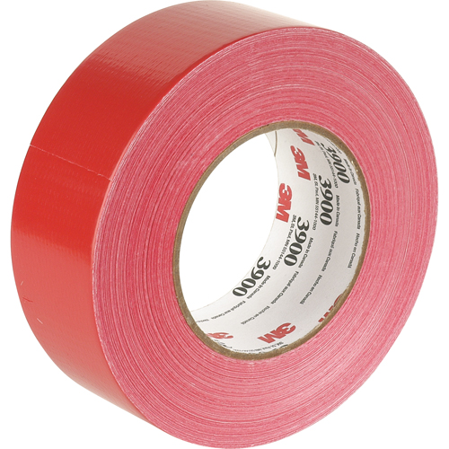 Rubans adh&eacute;sifs polyvalent 3900, 8 mils, Rouge, 48 mm (2") x 55 m (180') Sécurité Médic