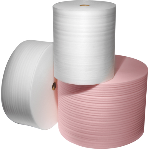 Rouleau de mousse Air Foam, R&eacute;gulier, &eacute;paisseur 1/8", 18" la x 550' lo Sécurité Médic