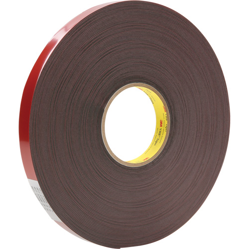 VHB Tape, 33 m (108') L x 24 mm (1") W, 1.1 mils, Acrylic Sécurité Médic