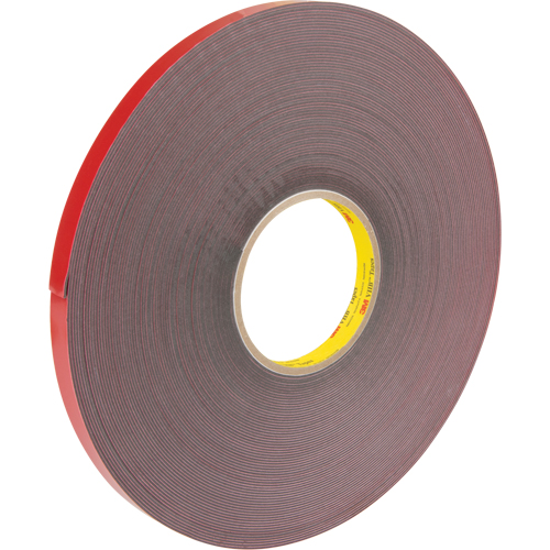VHB Tape, 32.9 m (108') L x 12.7 mm (1/2") W, 40 mils, Acrylic Sécurité Médic