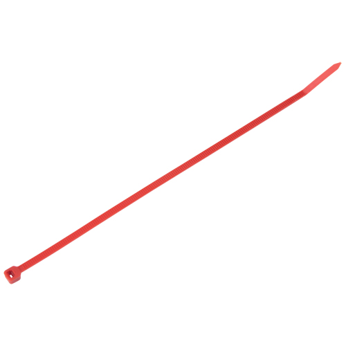 Attaches de c&acirc;ble interm&eacute;diaires, Longueur 8", R&eacute;sistance &agrave; la traction 40 lb, Rouge Sécurité Médic