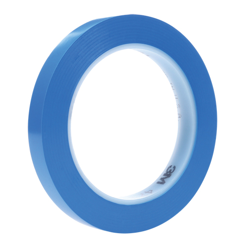 471 Vinyl Tape, 25.4 mm (1") W x 32.9 m (108') L, 5.3 mils, Blue Sécurité Médic