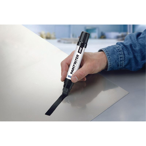 Marqueurs &agrave; peinture Pro-Max, Liquide, Blanc Sécurité Médic