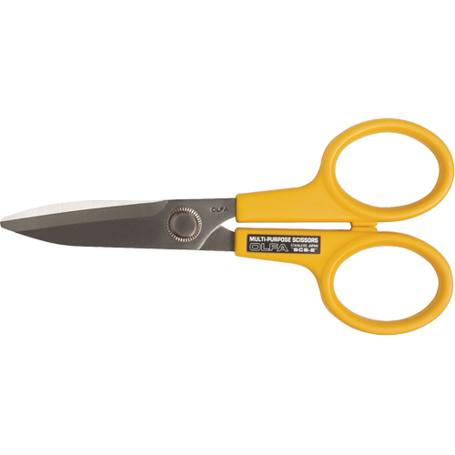 Stainless Steel Scissors , 7", Rings Handle Sécurité Médic