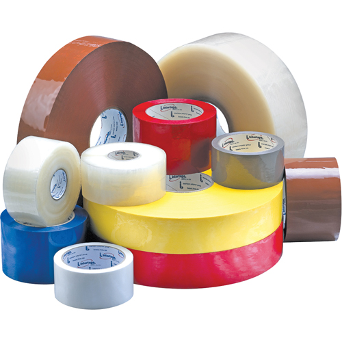 Box Sealing Tape, Acrylic Adhesive, 2.1 mils, 48 mm (1-22/25") x 100 m (328') Sécurité Médic