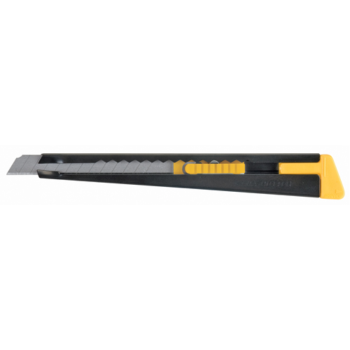 Standard-Duty Knife ATK600, 9 mm, Carbon Steel, Plastic Handle Sécurité Médic