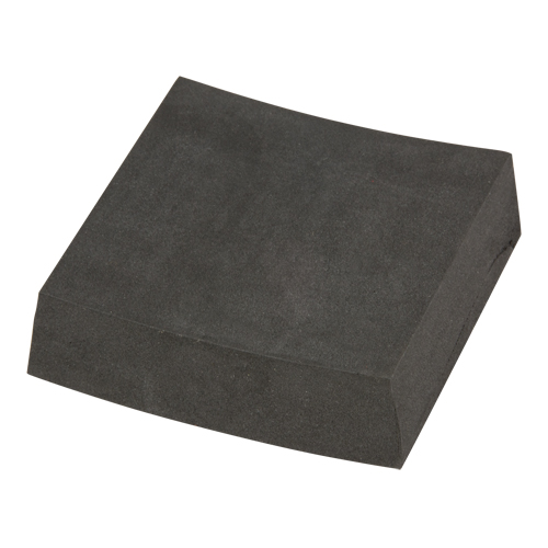 Black Neoprene Foam, 1" Thick, 3" L x 3" W Sécurité Médic