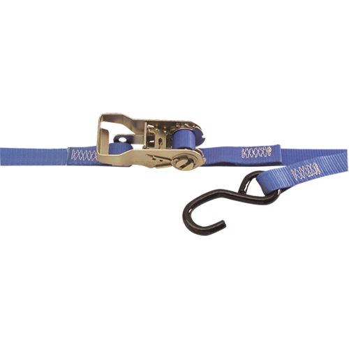 Heavy-Duty Utility Straps, S-Hook, 1" W x 15' L, 500 lbs. (230 kg) Working Load Limit Sécurité Médic