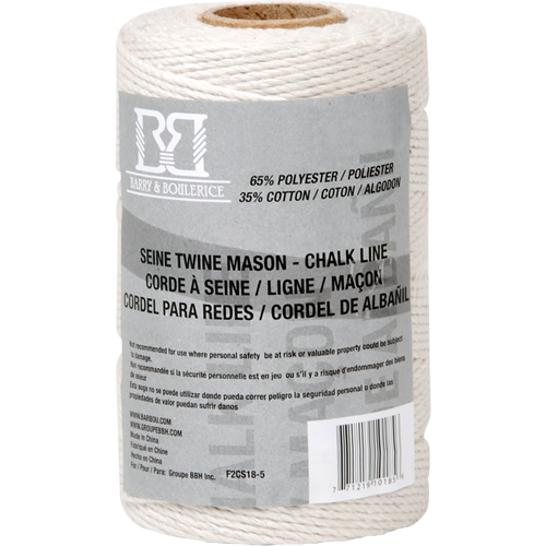 Ropes - Cotton, Cotton, 984' Length Sécurité Médic