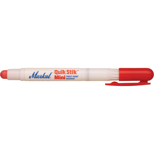 Quik Stik&reg; Mini Paint Marker, Solid Stick, Red Sécurité Médic