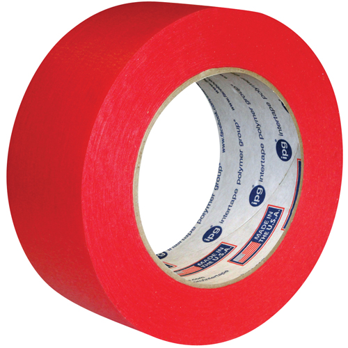 Rubans-cache color&eacute;s de cat&eacute;gorie utilitaire, 24 mm (1") x 55 m (180'), Rouge Sécurité Médic