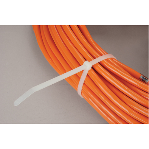 Cable Ties, 11" Long, 50 lbs. Tensile Strength, Natural Sécurité Médic