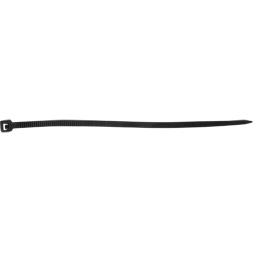 Cable Ties, 8" Long, 50 lbs. Tensile Strength, Black Sécurité Médic