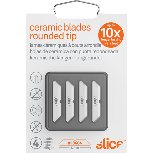 Slice Box Cutter Replacement Blades, Single Style Sécurité Médic