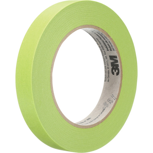 Ruban de calibre industriel pour peintre 205, 18 mm (3/4") x 55 m (180'), Vert Sécurité Médic
