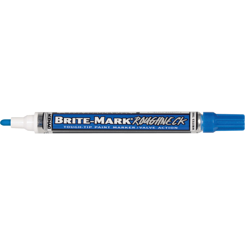 Brite-Mark&reg; RoughNeck Marker, Liquid, Blue Sécurité Médic