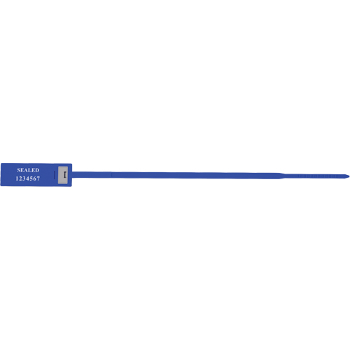 uniStrap Seal, 13", Metal, Pull-Up Seal Sécurité Médic