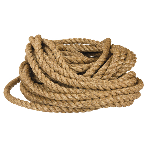 3 Strand Rope, 135', Manila Sécurité Médic