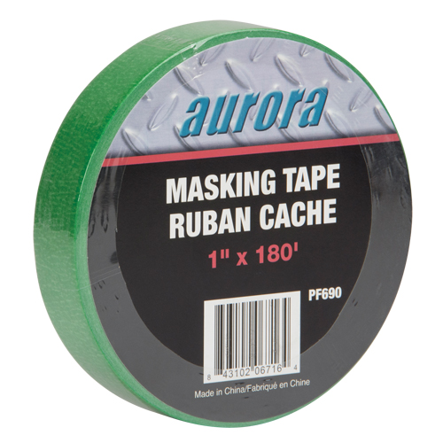 Ruban-cache pour peintres, 25 mm (1") x 55 m (180'), Vert Sécurité Médic