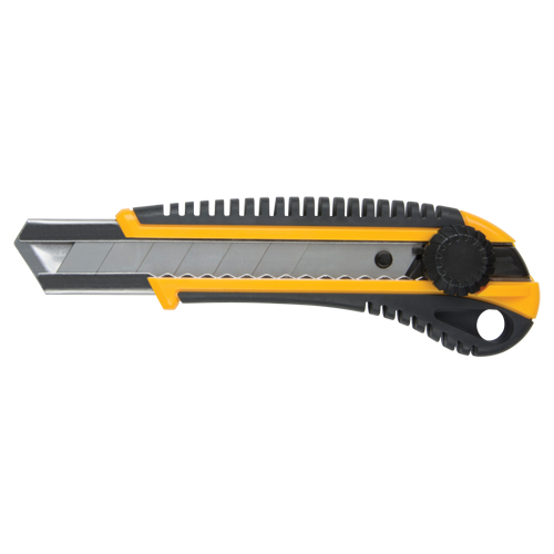 Knife ATK800, 25 mm, Carbon Steel, Heavy-Duty, Rubber Handle Sécurité Médic