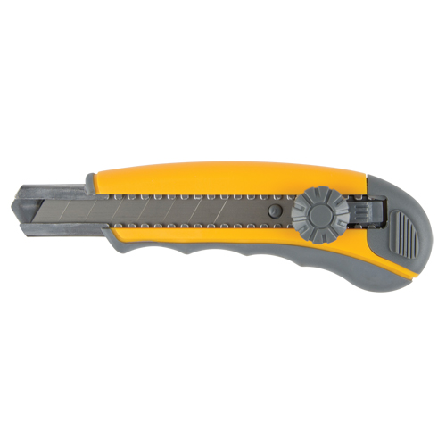 Knife ATK900, 18 mm, Carbon Steel, Heavy-Duty, Plastic Handle Sécurité Médic