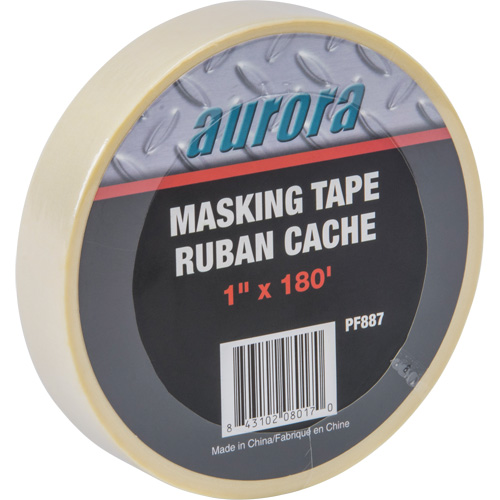 General Purpose Masking Tape, 24 mm (1") x 55 m (180'), Beige Sécurité Médic