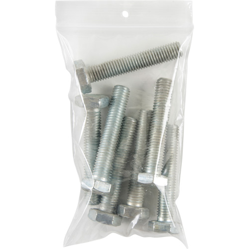 Poly Bags, Reclosable, 5" x 3", 4 mils Sécurité Médic