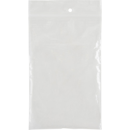 Poly Bags, Reclosable, 6" x 4", 4 mils Sécurité Médic