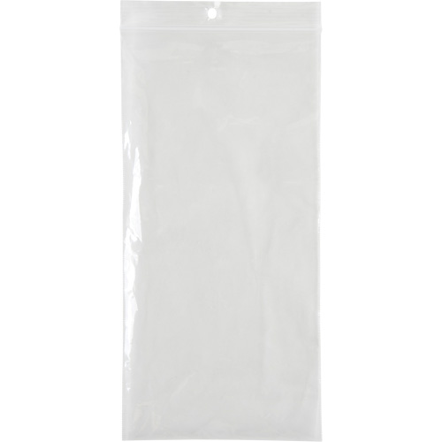 Poly Bags, Reclosable, 8" x 4", 2 mils Sécurité Médic