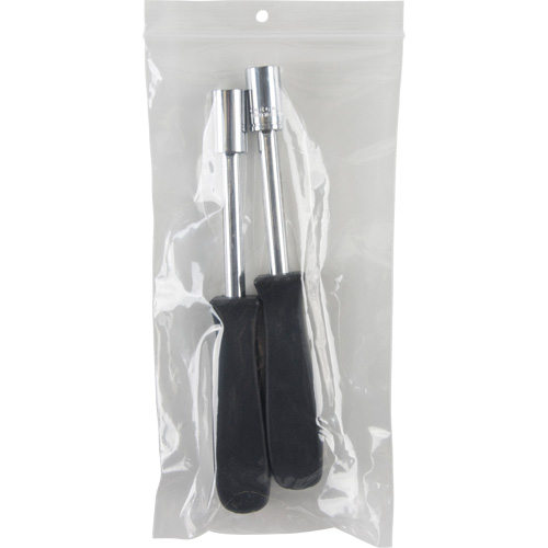 Poly Bags, Reclosable, 8" x 4", 2 mils Sécurité Médic