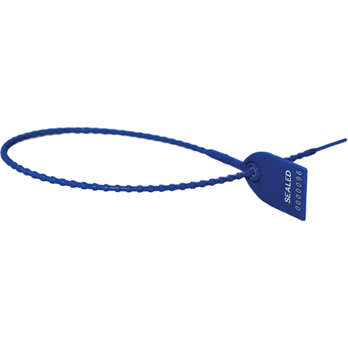 Tug-Tight Seals, 12", Plastic, Pull-Through Sécurité Médic