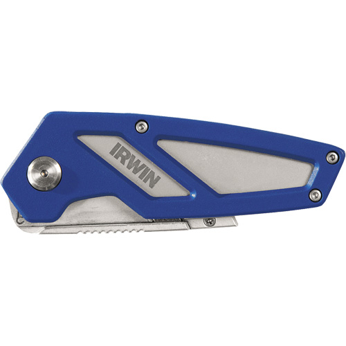 Couteau utilitaire pliant FK 100, 22 mm lame, poign&eacute;e en M&eacute;tal Sécurité Médic