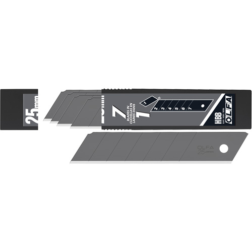 Ultra-Sharp Black Replacement Blades, Snap-Off Style Sécurité Médic