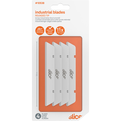 Slice Lame de rechange Finger-Friendly avec bout arrondi s&eacute;curitaire pour les doigts, Style Simple Sécurité Médic