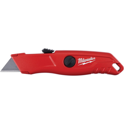 Self-Retracting Knife, 3/4", Steel, Metal Handle Sécurité Médic