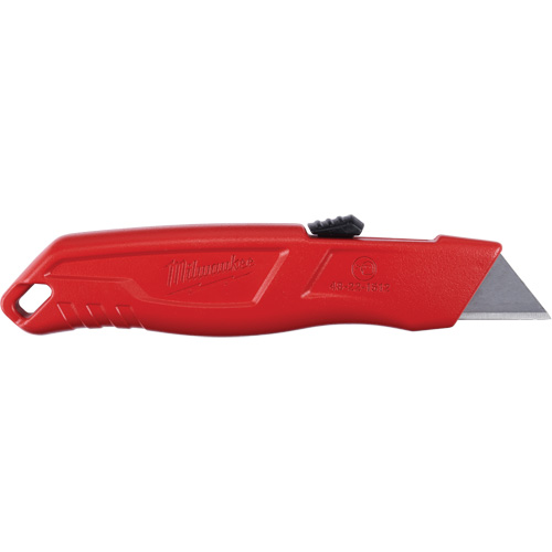 Self-Retracting Knife, 3/4", Steel, Metal Handle Sécurité Médic