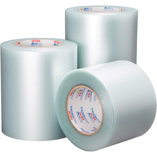 Ruban ultra transparent TransferRite, Polypropyl&egrave;ne, 355,6 mm (14") la x 91,44 m (300') lo, 3,9 mils &eacute;pais Sécurité Médic