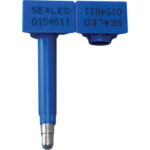 Scell&eacute; de s&eacute;curit&eacute; SnapTracker, 3-3/8", M&eacute;tal/Plastique, Scell&eacute; &agrave; boulon Sécurité Médic